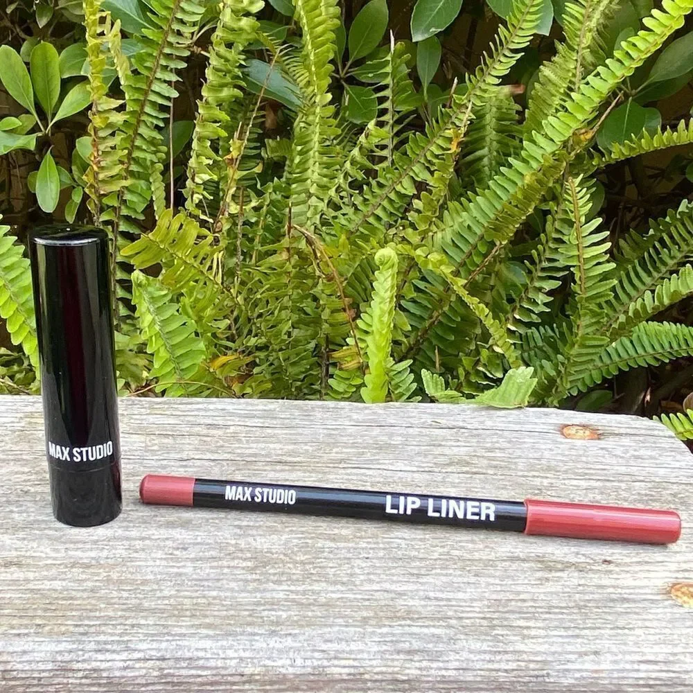 New Max Studio Lipstick & Lip Liner Precision Define. Full Size